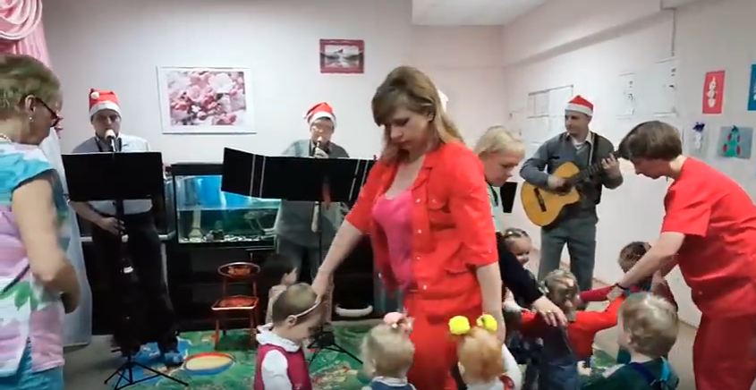 Рождественский концерт "TRIAS"в Доме Ребёнка